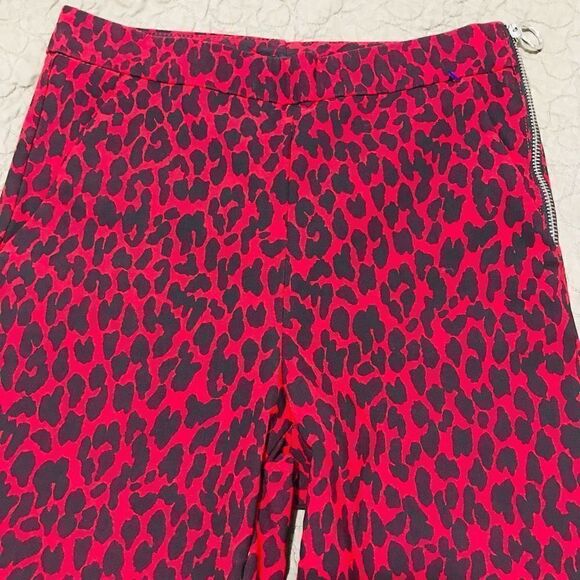 Zara basic red/black pants size S….S42 - Picture 2 of 7